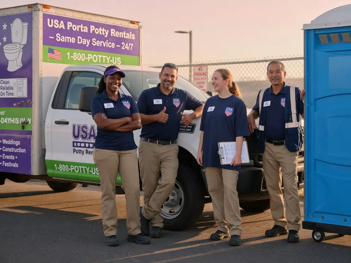 Porta Potty Rental company in Jamestown, PA